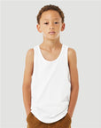 BELLA + CANVAS Youth Heather CVC Tank 3480YCVC