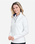 Fairway & Greene Women's Wells Tech Quarter-Zip Pullover F12250