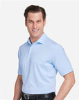 Fairway & Greene Men's USA Made Mini Stripe Tech Polo I11526