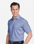 Fairway & Greene Men's USA Made Mini Stripe Tech Polo I11526