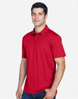 Harriton Men's Polyester Jersey Polo M315