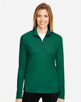 Team 365 Women's Zone Performance Quarter-Zip Pullover TT31W