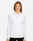 Team 365 Women's Zone Performance Quarter-Zip Pullover TT31W