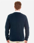 Harriton Men's Pilbloc™ V-Neck Button Cardigan Sweater M425