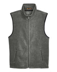 Harriton Unisex Fleece Full-Zip Vest M985