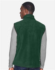 Harriton Unisex Fleece Full-Zip Vest M985
