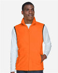 Harriton Unisex Fleece Full-Zip Vest M985