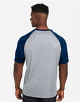 Team 365 Unisex Zone Colorblock Raglan T-Shirt TT62