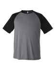 Team 365 Unisex Zone Colorblock Raglan T-Shirt TT62
