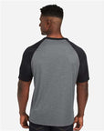 Team 365 Unisex Zone Colorblock Raglan T-Shirt TT62