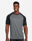 Team 365 Unisex Zone Colorblock Raglan T-Shirt TT62