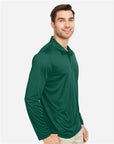 Team 365 Men's Zone Performance Long Sleeve Polo TT51L