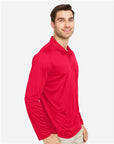 Team 365 Men's Zone Performance Long Sleeve Polo TT51L