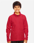 Team 365 Youth Campus Microfleece Jacket TT90Y