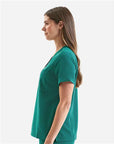 Onna Women's Limitless V-Neck Stretch Scrub Top NN300