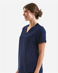 Onna Women's Limitless V-Neck Stretch Scrub Top NN300