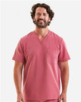 Onna Men's Limitless V-Neck Stretch Scrub Top NN200