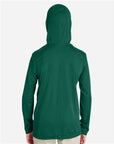 Team 365 Youth Zone Performance Hooded Long Sleeve T-Shirt TT41Y