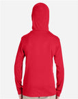 Team 365 Youth Zone Performance Hooded Long Sleeve T-Shirt TT41Y