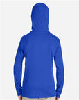 Team 365 Youth Zone Performance Hooded Long Sleeve T-Shirt TT41Y