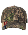 Kati Camo Woven USA Flag Cap LC350