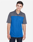 CORE365 Men's Balance Colorblock Performance Piqué Polo CE101