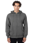 econscious Unisex Heritage Full-Zip Hooded Sweatshirt EC5650