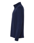 Adidas Men's Textured Stripe Quarter-Zip Pullover A708