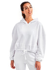 TriDri Women's Cropped Maria Hooded Sweatshirt TD085