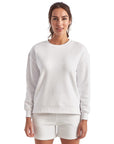 TriDri Women's Billie Side-Zip Crewneck Sweatshirt TD600