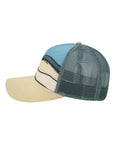 LOCALE Printed Five-Panel Trucker Cap 5PTKR