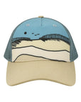 LOCALE Printed Five-Panel Trucker Cap 5PTKR