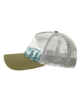 LOCALE Printed Five-Panel Trucker Cap 5PTKR