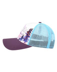 LOCALE Printed Five-Panel Trucker Cap 5PTKR