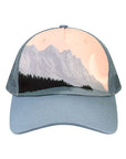 LOCALE Printed Five-Panel Trucker Cap 5PTKR