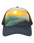 LOCALE Printed Five-Panel Trucker Cap 5PTKR
