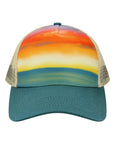 LOCALE Printed Five-Panel Trucker Cap 5PTKR