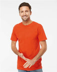 M&O Men's Gold Soft Touch T-Shirt 4800