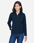 CORE365 Women's Cruise Two-Layer Fleece Bonded Soft Shell Jacket 78184