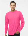 M&O Unisex Gold Soft Touch Long Sleeve T-Shirt 4820