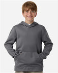 Team 365 Youth Squad Hooded Tech Fleece Pullover TT400Y
