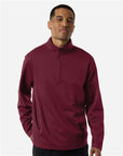 Team 365 Unisex Squad Cadet Quarter-Zip Tech Fleece Pullover TT401