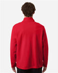 Team 365 Unisex Squad Cadet Quarter-Zip Tech Fleece Pullover TT401