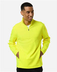 Team 365 Unisex Squad Cadet Quarter-Zip Tech Fleece Pullover TT401