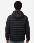Weatherproof Men's Lightweight Poly-filled Hooded Puffer Jacket 26715