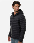 Weatherproof Men's Lightweight Poly-filled Hooded Puffer Jacket 26715