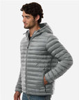 Weatherproof Men's Lightweight Poly-filled Hooded Puffer Jacket 26715