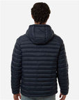 Weatherproof Men's Lightweight Poly-filled Hooded Puffer Jacket 26715