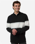 Swannies Men's Owen Quarter-Zip Colorblock Pullover SWOQ500