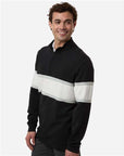 Swannies Men's Owen Quarter-Zip Colorblock Pullover SWOQ500